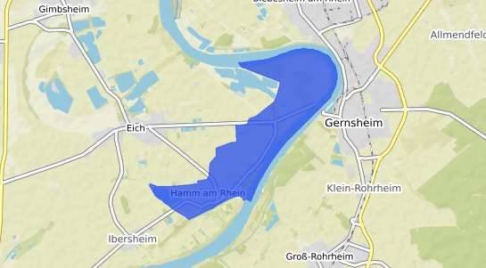 Bodenrichtwertkarte Hamm am Rhein